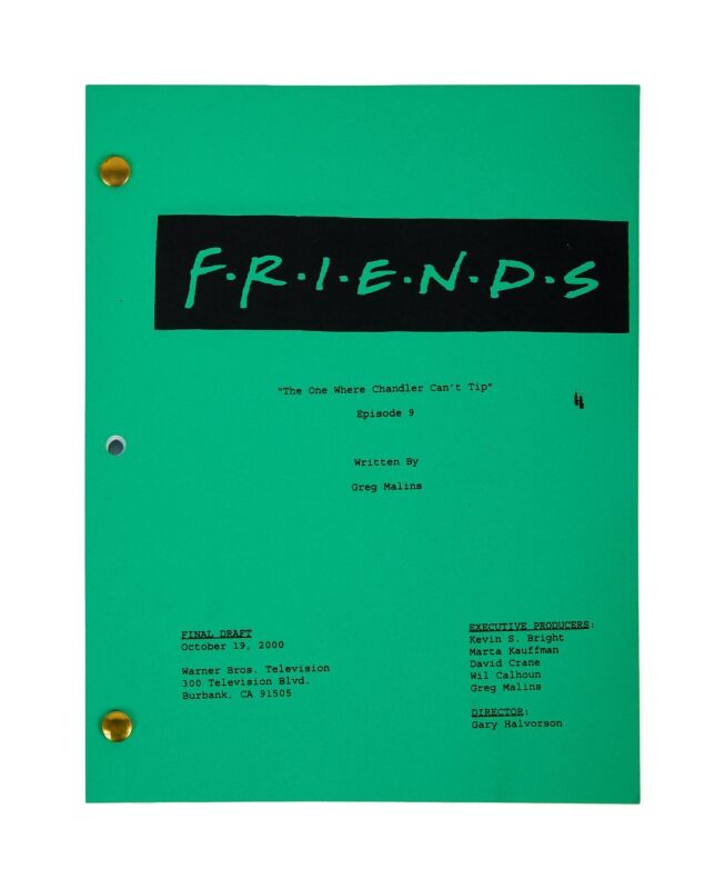 "friends" σε δημοπρασία