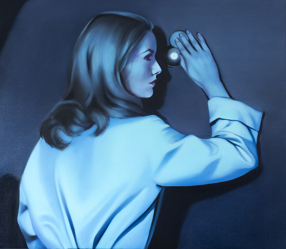 Patrycja Pietka Let The Mystery Be 2024 Oil Canvas 70 X 80 Cm Small