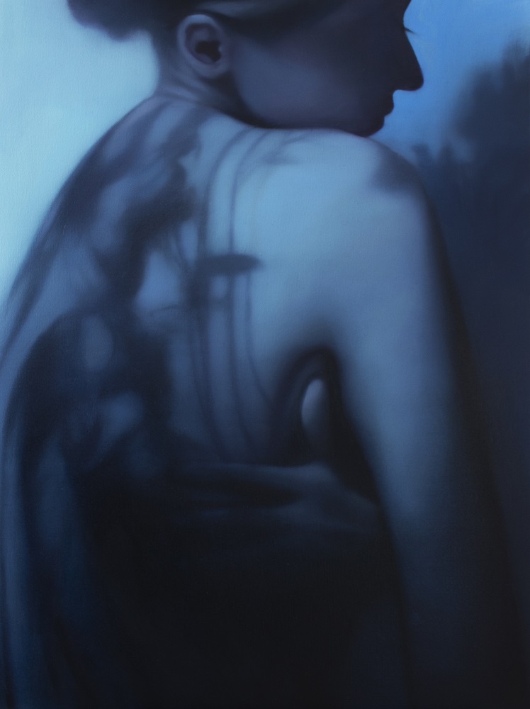 Patricia Heel &Eta; &pi;&eta;&gamma;ή &tau;&eta;&sigmaf; &sigma;&kappa;&iota;ά&sigmaf; 2024 Oil Canvas 80 X 60 Cm Small