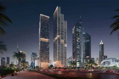Σχέδιο Jumeirah Residences Emirates Towers από τους Scda Architects στο Ντουμπάι