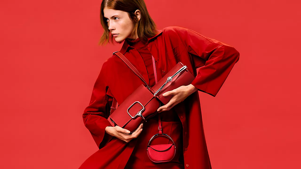 Μπορντό Τσάντα Hermes