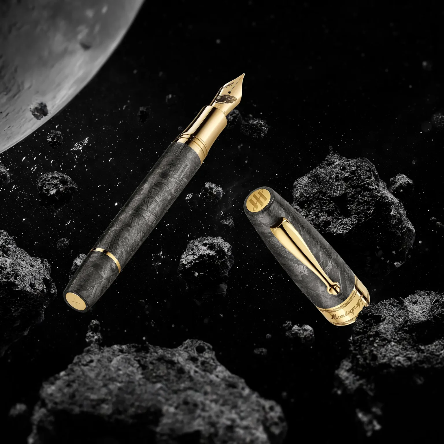 Montegrappa Muonionalusta Μετεωρίτης Πένα Μελανιού