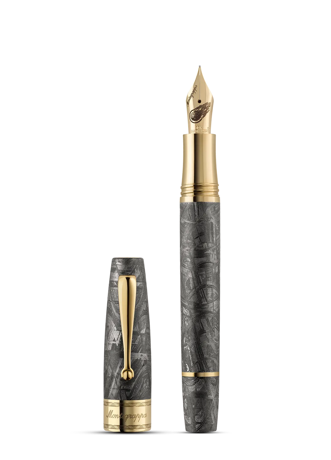 Montegrappa Muonionalusta &Mu;&epsilon;&tau;&epsilon;&omega;&rho;ί&tau;&eta;&sigmaf; &Pi;έ&nu;&alpha; &Mu;&epsilon;&lambda;ά&nu;&eta;&sigmaf;