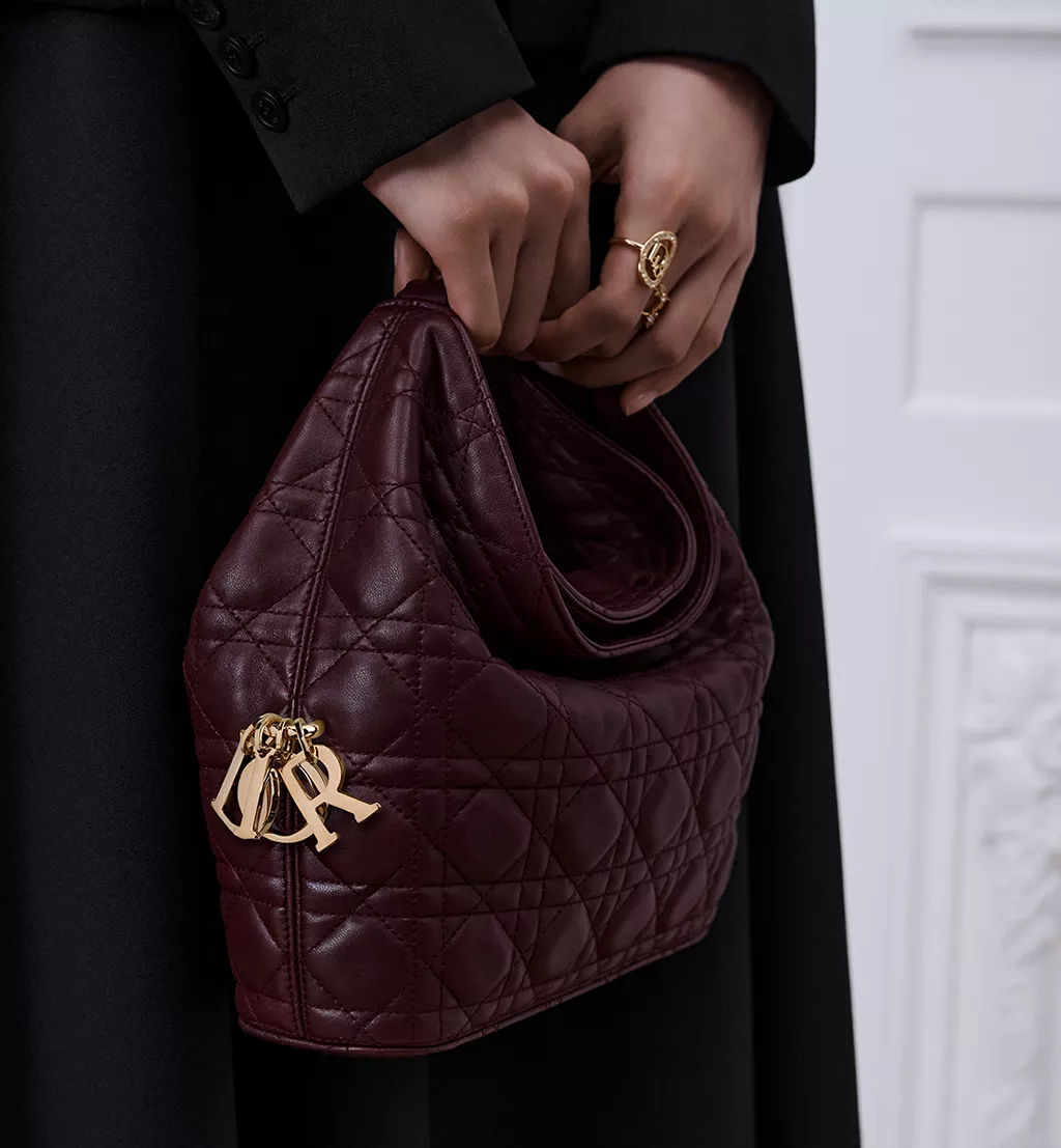 Μπορντό Τσάντα Dior