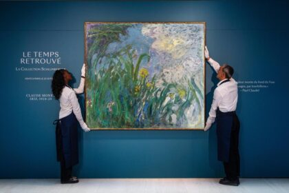 Ίριδες Claude Monet. δημοπρασία της συλλογής Jeanne’a Schlumberger στο Παρίσι